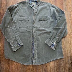 LL Bean hurricane lined shirt xxl